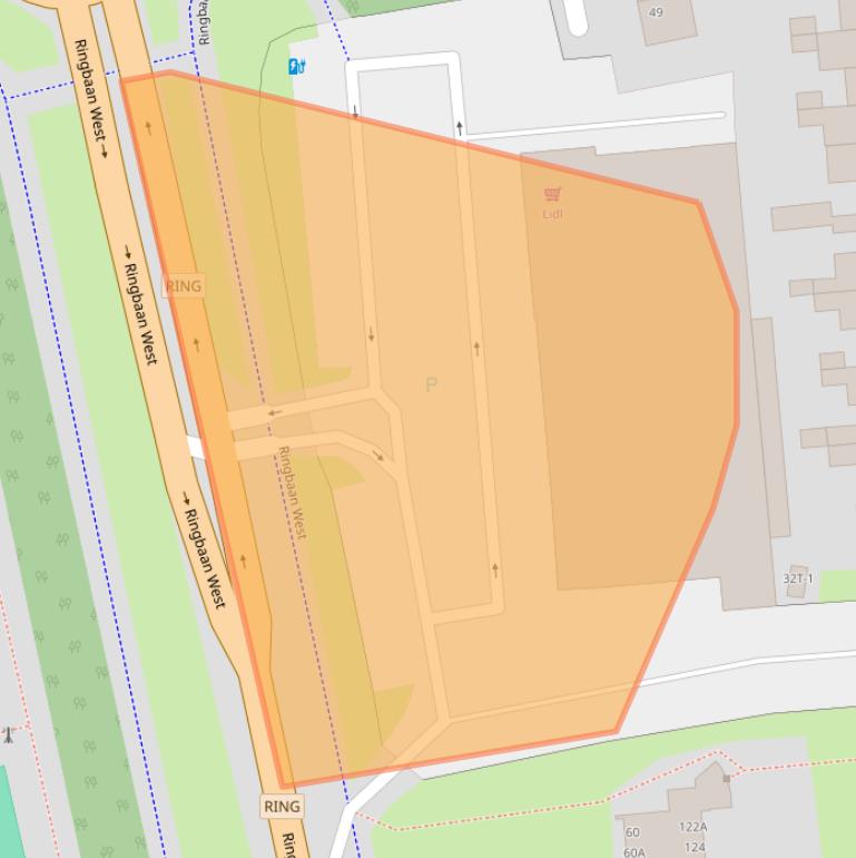 Kaart van postcodegebied 6006NJ.