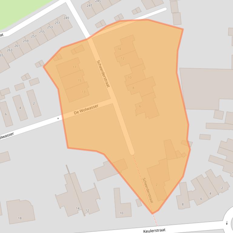 Kaart van postcodegebied 6006NR.