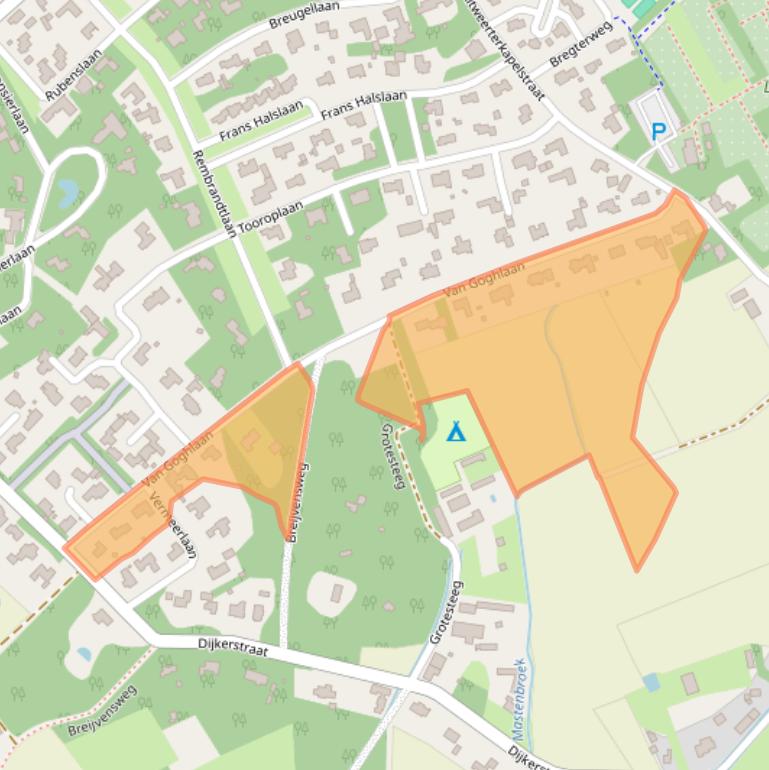 Kaart van postcodegebied 6006PN.