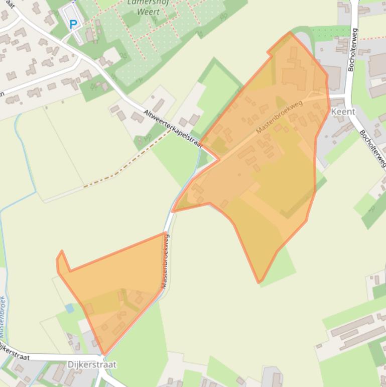 Kaart van postcodegebied 6006PT.