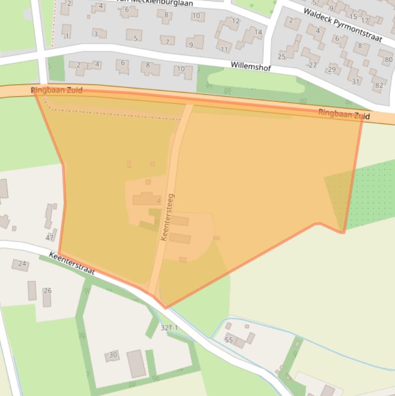 Kaart van postcodegebied 6006PZ.