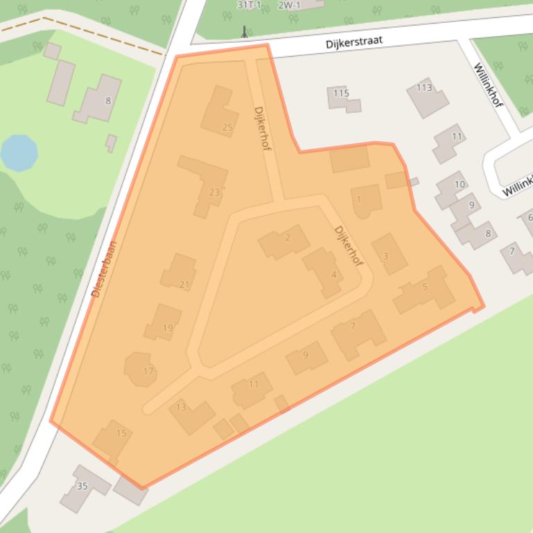 Kaart van postcodegebied 6006RH.