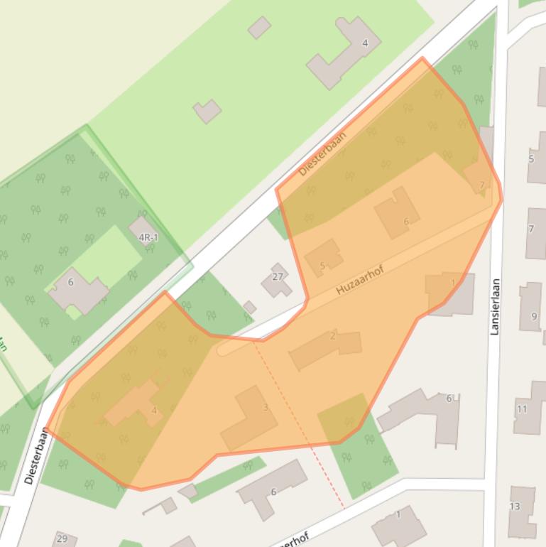 Kaart van postcodegebied 6006RN.