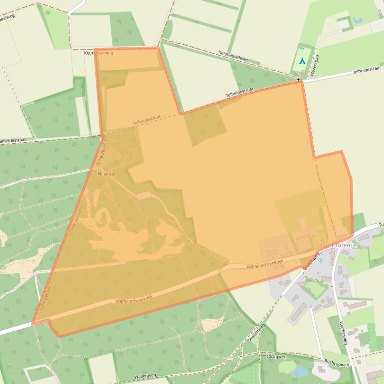 Kaart van postcodegebied 6006SB.