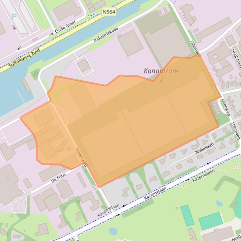 Kaart van postcodegebied 6006SM.