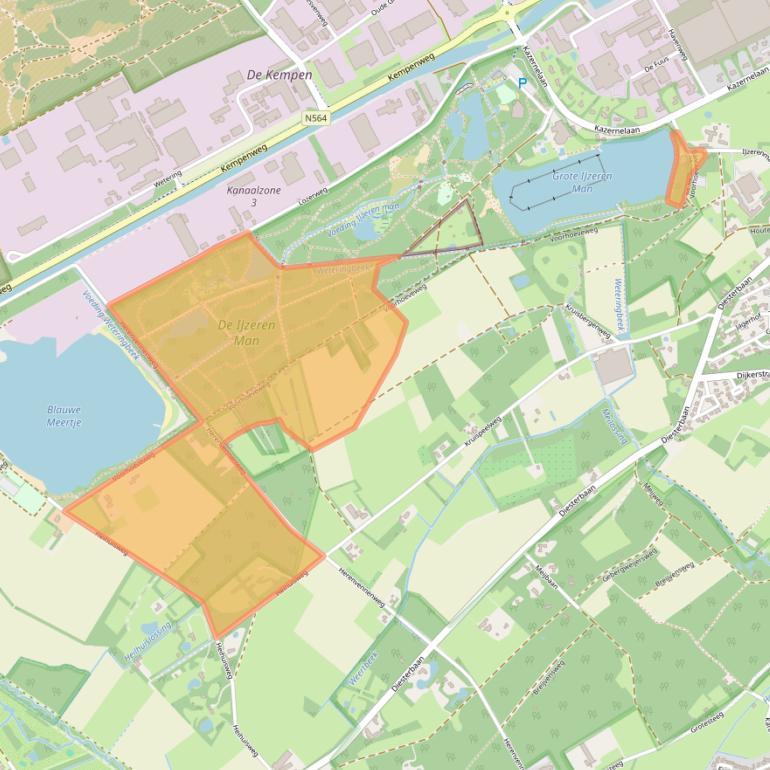 Kaart van postcodegebied 6006SV.