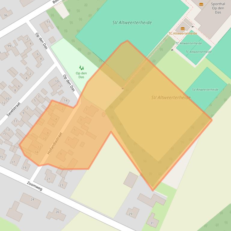 Kaart van postcodegebied 6006TT.