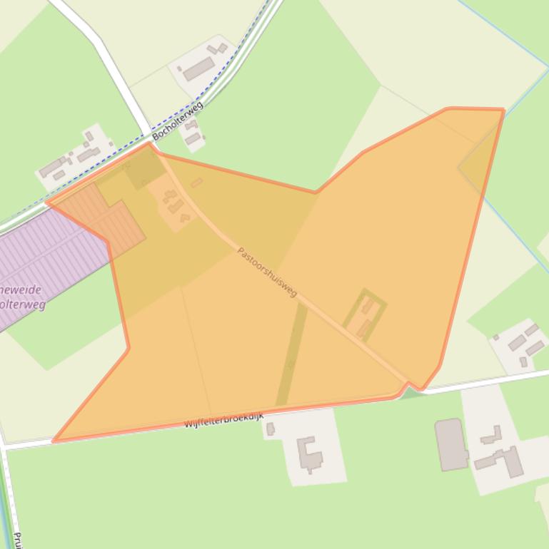 Kaart van postcodegebied 6006VB.