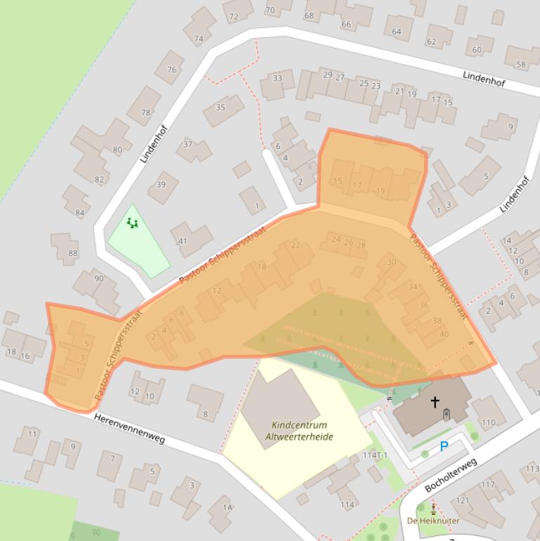 Kaart van postcodegebied 6006VL.