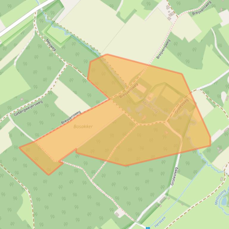 Kaart van postcodegebied 6006VP.