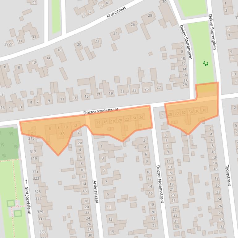 Kaart van postcodegebied 6006ZE.