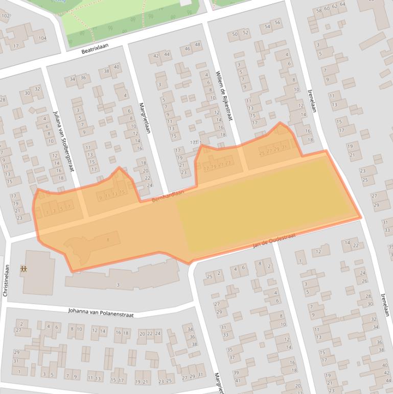 Kaart van postcodegebied 6006ZP.