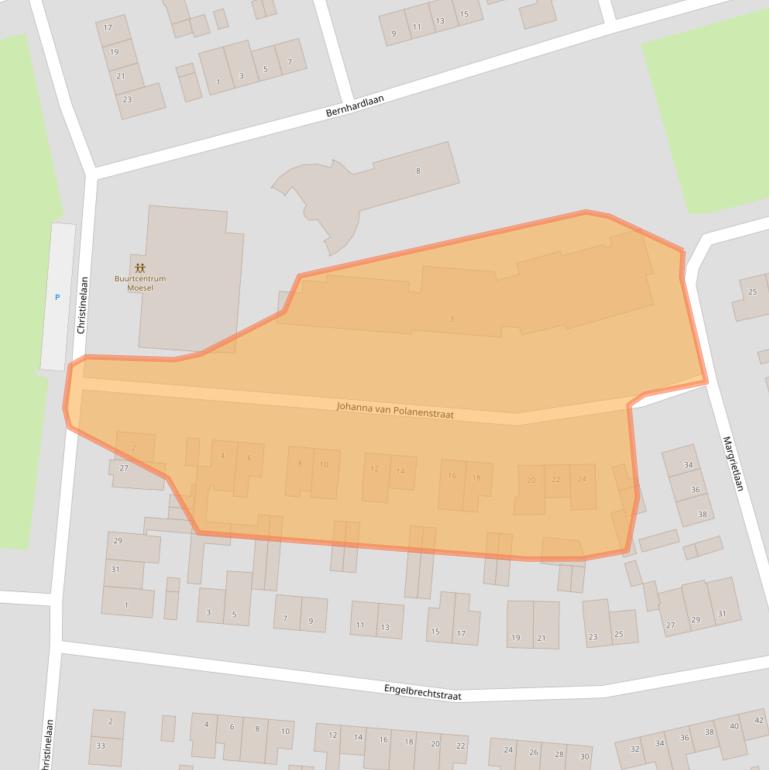 Kaart van postcodegebied 6006ZR.