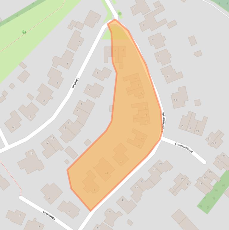 Kaart van postcodegebied 6011PV.