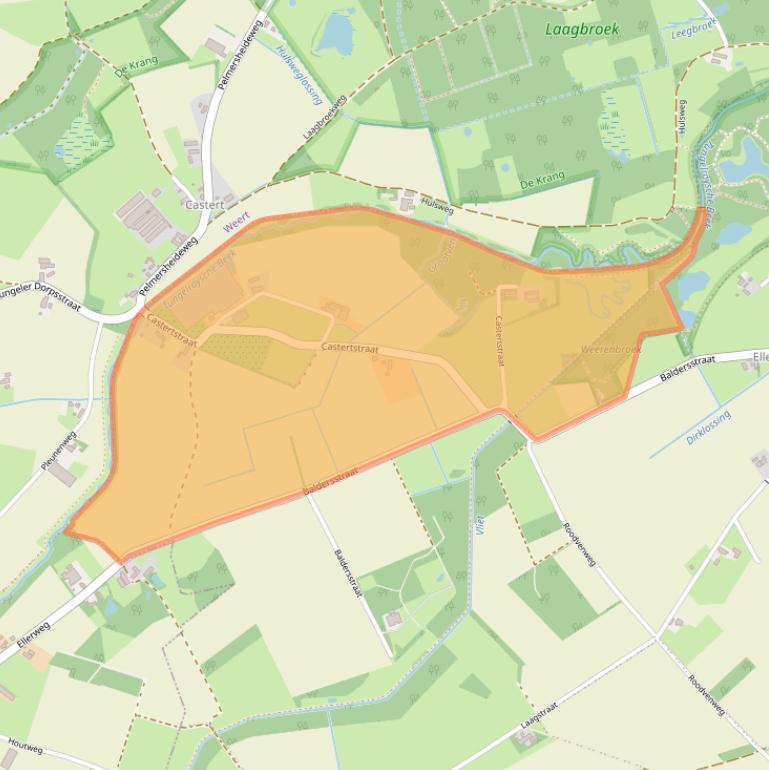 Kaart van postcodegebied 6011SL.