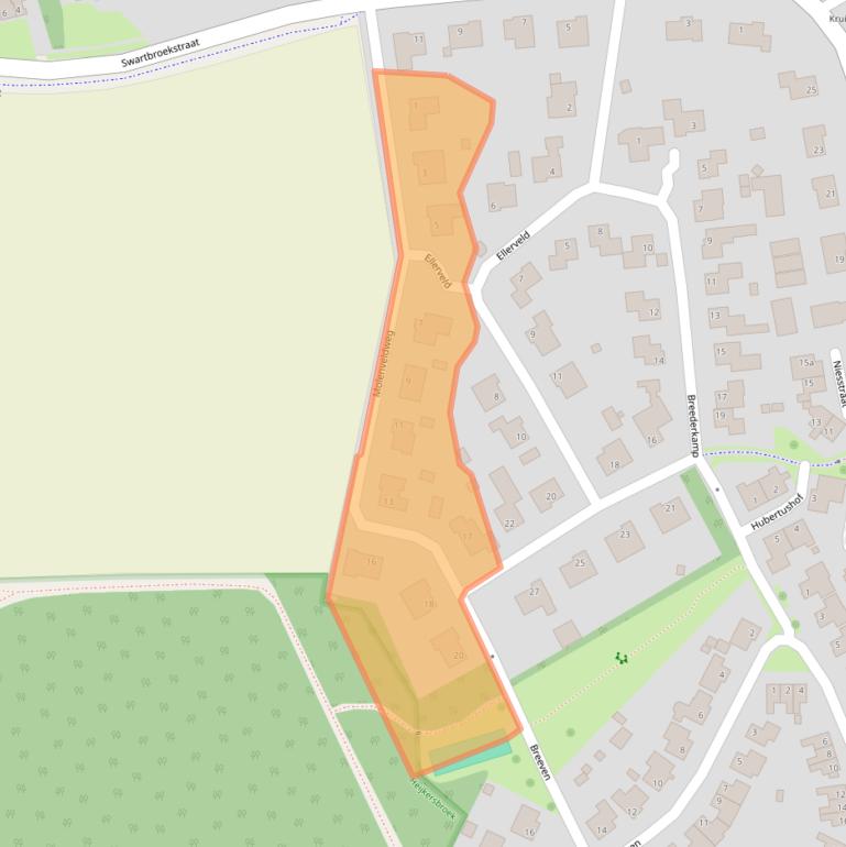 Kaart van postcodegebied 6011ST.