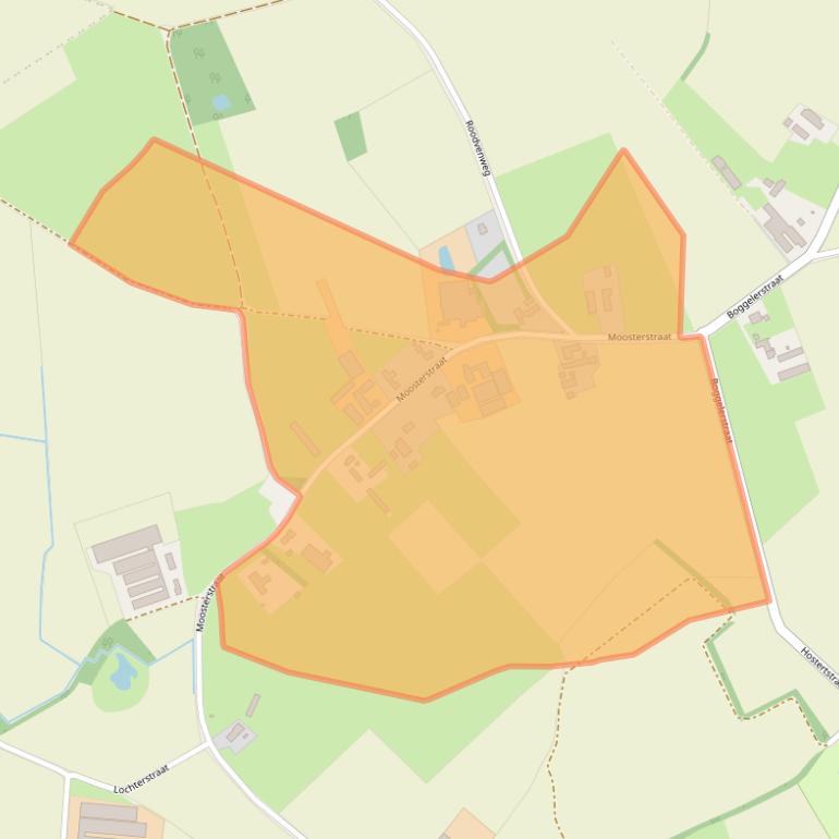 Kaart van postcodegebied 6012RC.