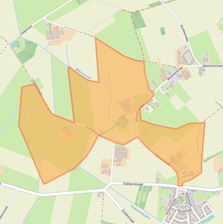 Kaart van postcodegebied 6012RD.