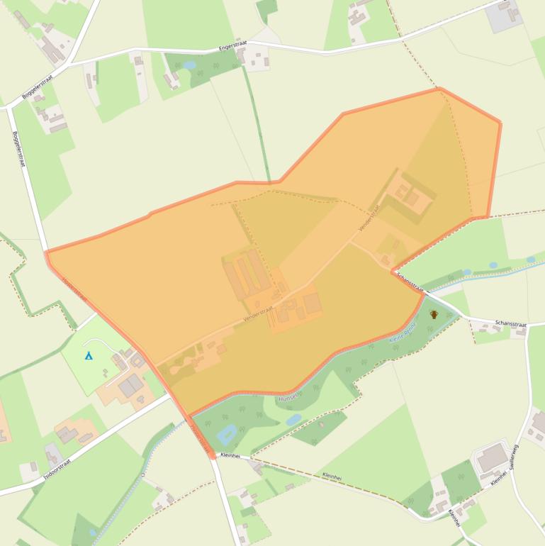 Kaart van postcodegebied 6012RK.