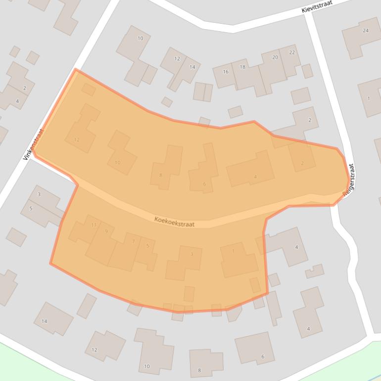 Kaart van postcodegebied 6012RS.