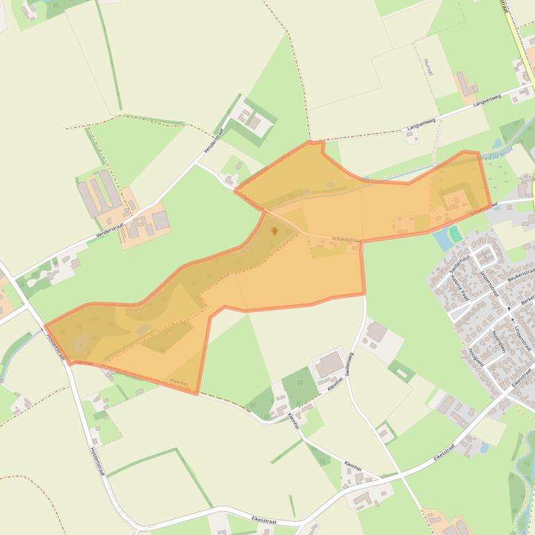 Kaart van postcodegebied 6013RB.