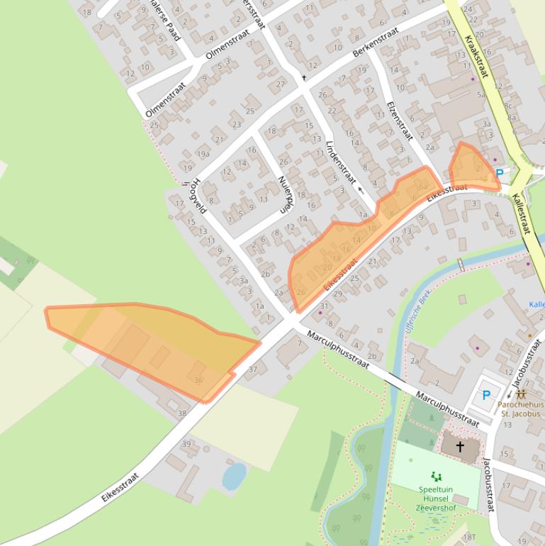 Kaart van postcodegebied 6013RE.