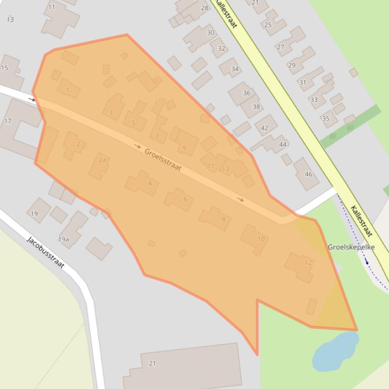 Kaart van postcodegebied 6013RL.