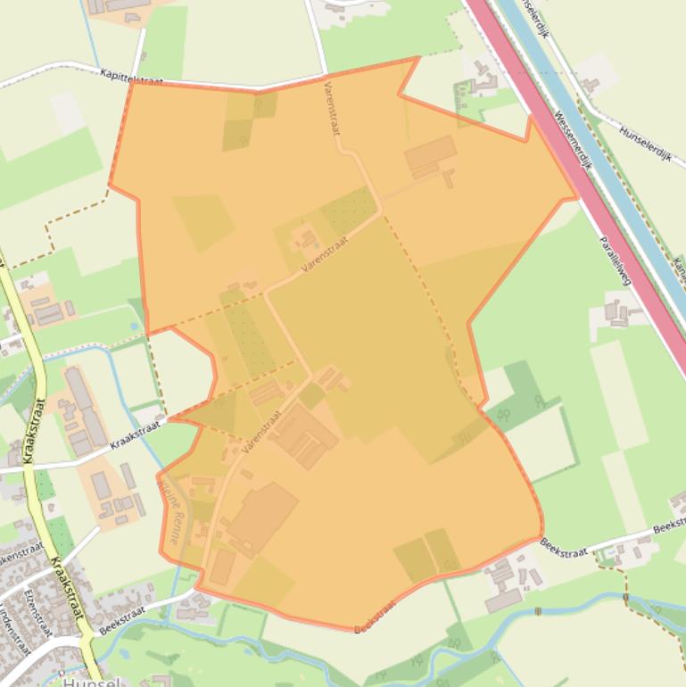 Kaart van postcodegebied 6013RT.