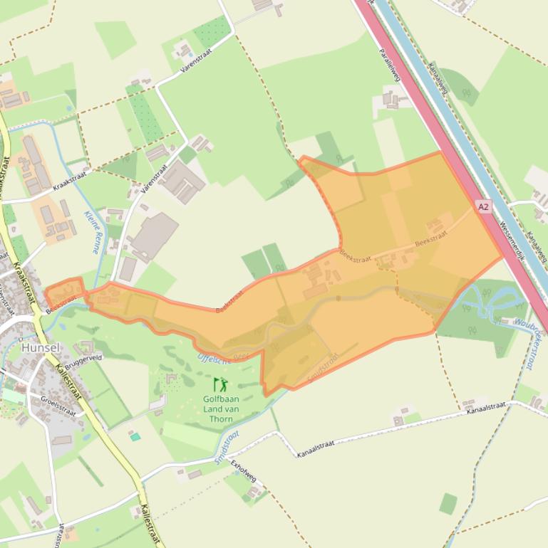 Kaart van postcodegebied 6013RV.