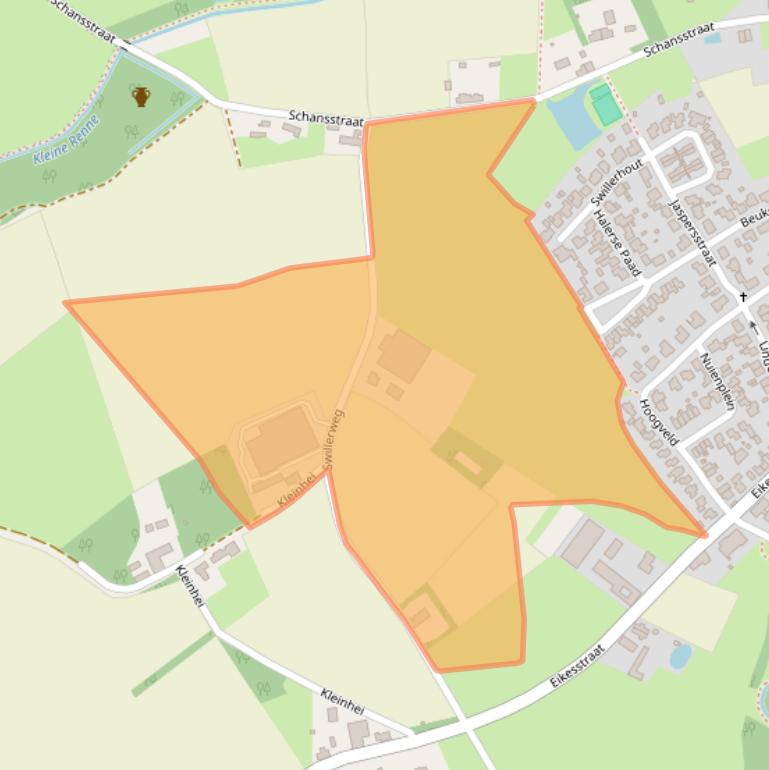 Kaart van postcodegebied 6013SH.
