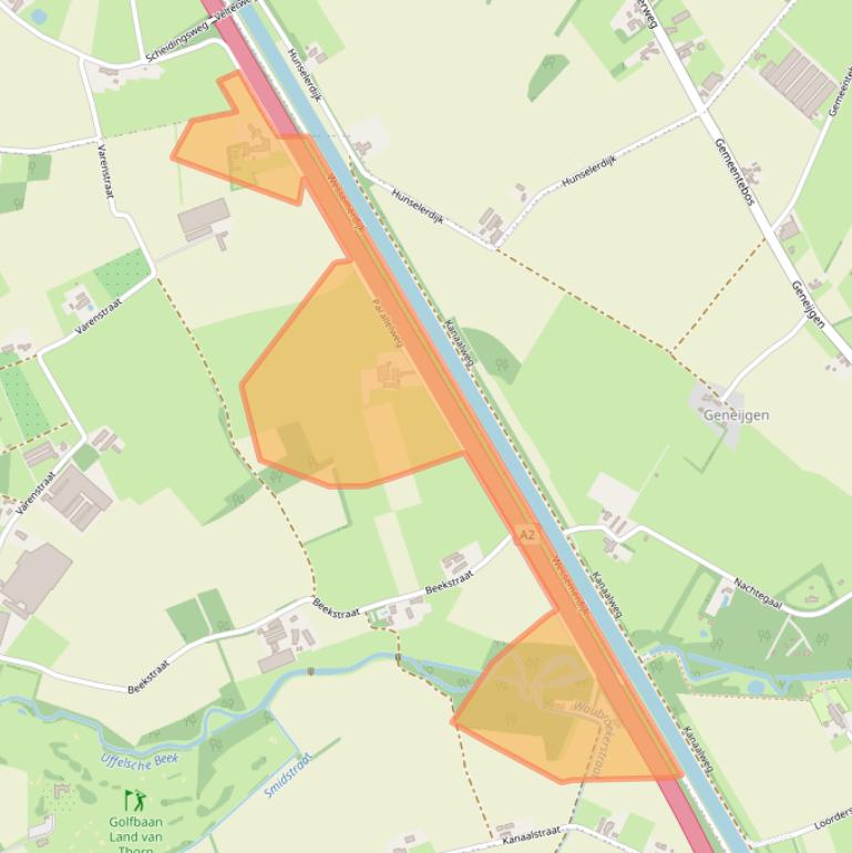 Kaart van postcodegebied 6013SL.