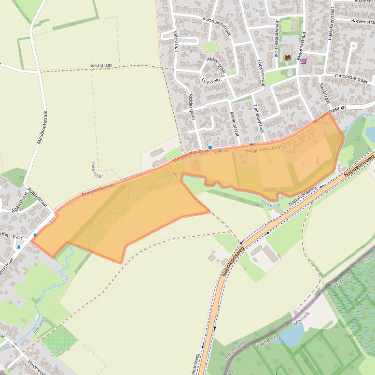 Kaart van postcodegebied 6014AD.