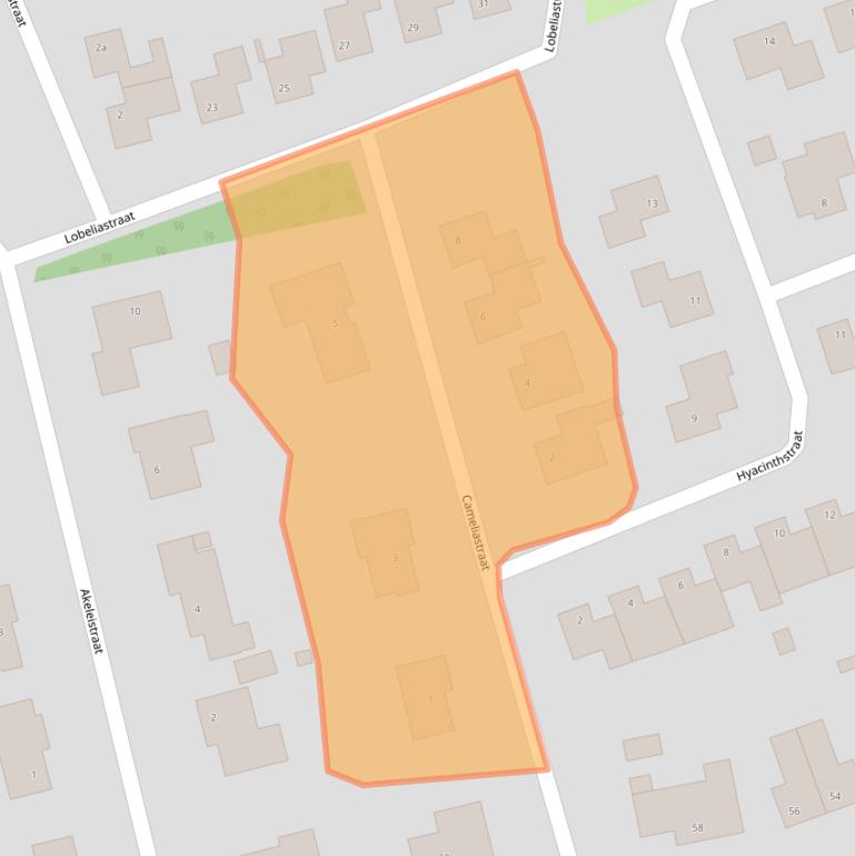 Kaart van postcodegebied 6014BN.