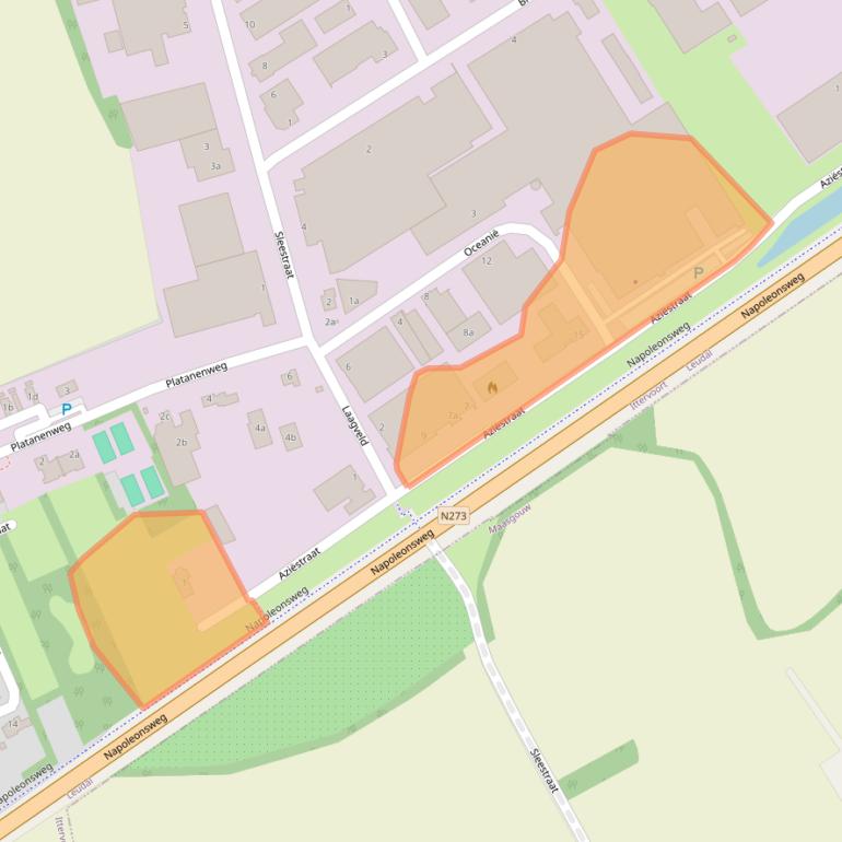 Kaart van postcodegebied 6014DA.