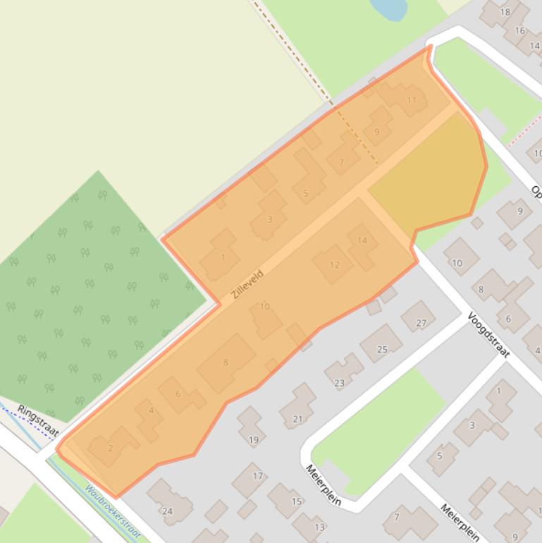 Kaart van postcodegebied 6015BN.