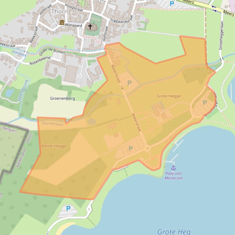 Kaart van postcodegebied 6017AJ.