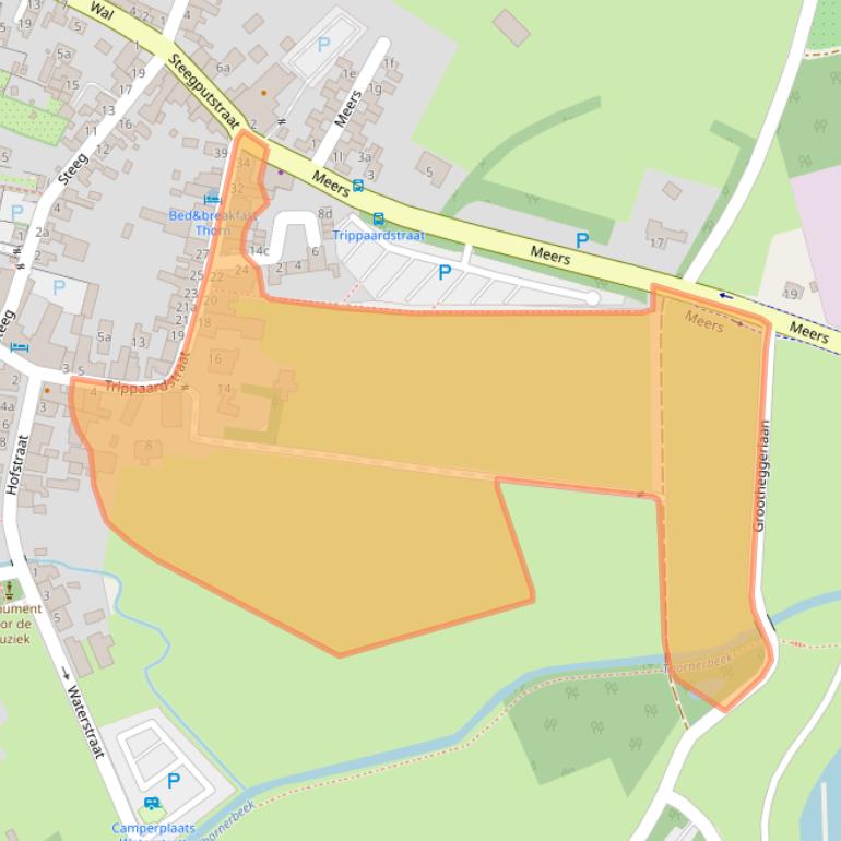 Kaart van postcodegebied 6017AN.