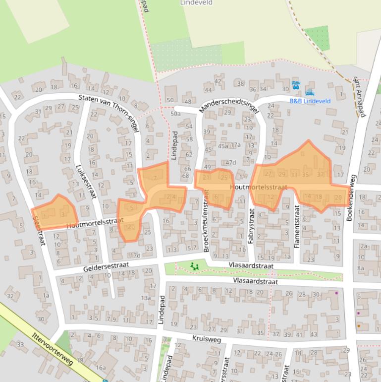 Kaart van postcodegebied 6017CM.