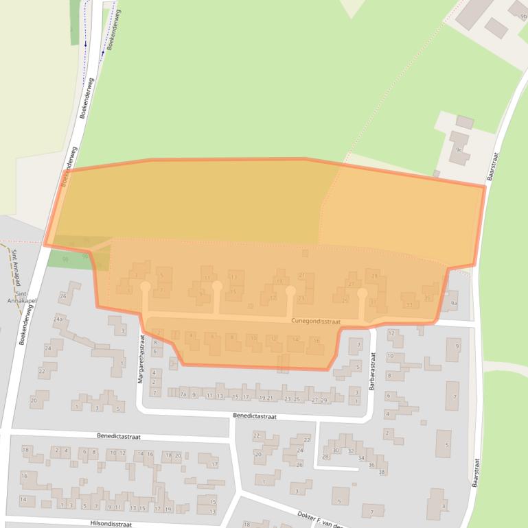 Kaart van postcodegebied 6017ED.