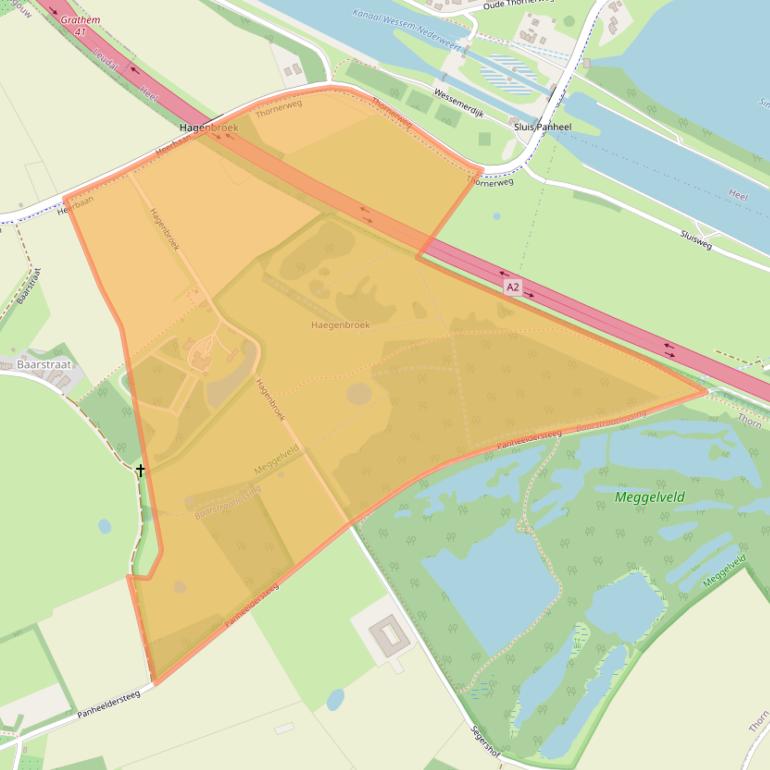 Kaart van postcodegebied 6017RD.