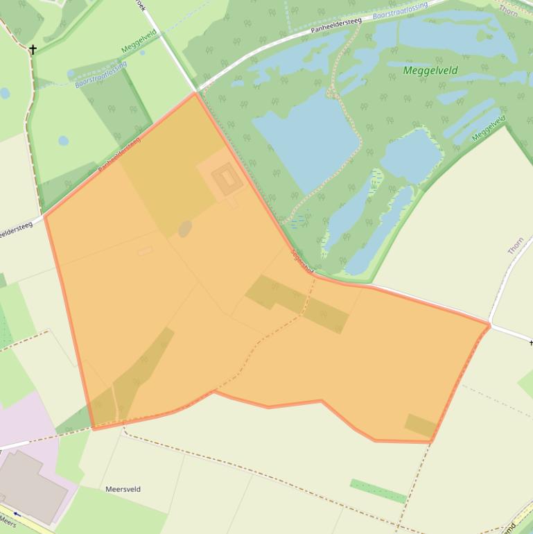 Kaart van postcodegebied 6017RE.