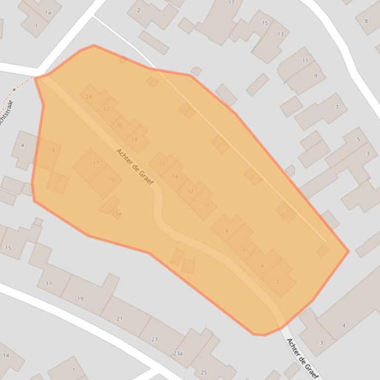 Kaart van postcodegebied 6019BH.