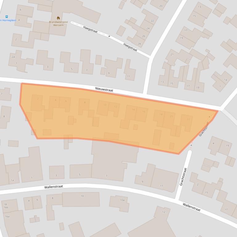 Kaart van postcodegebied 6019BV.
