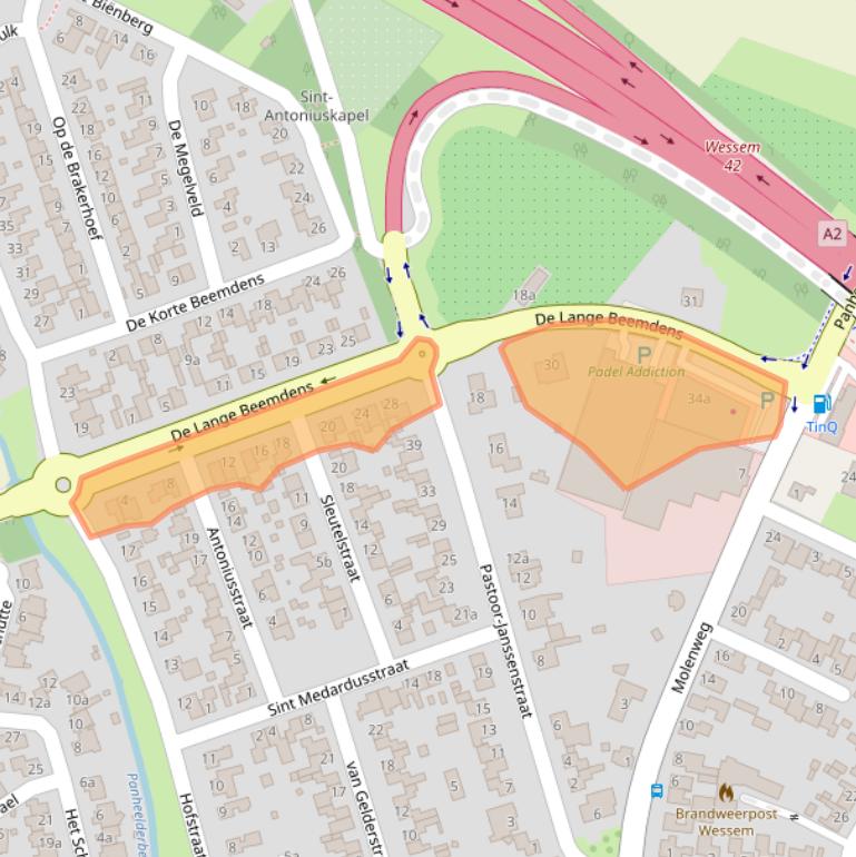 Kaart van postcodegebied 6019CR.