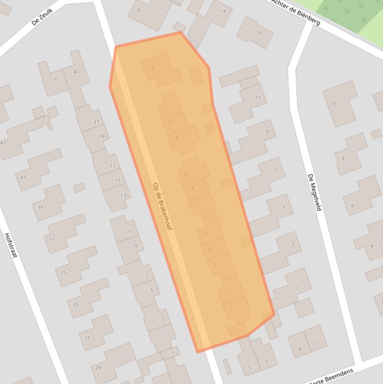 Kaart van postcodegebied 6019CV.
