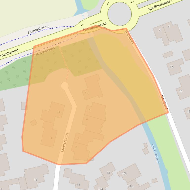 Kaart van postcodegebied 6019EE.