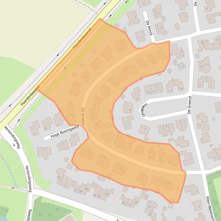 Kaart van postcodegebied 6019EL.