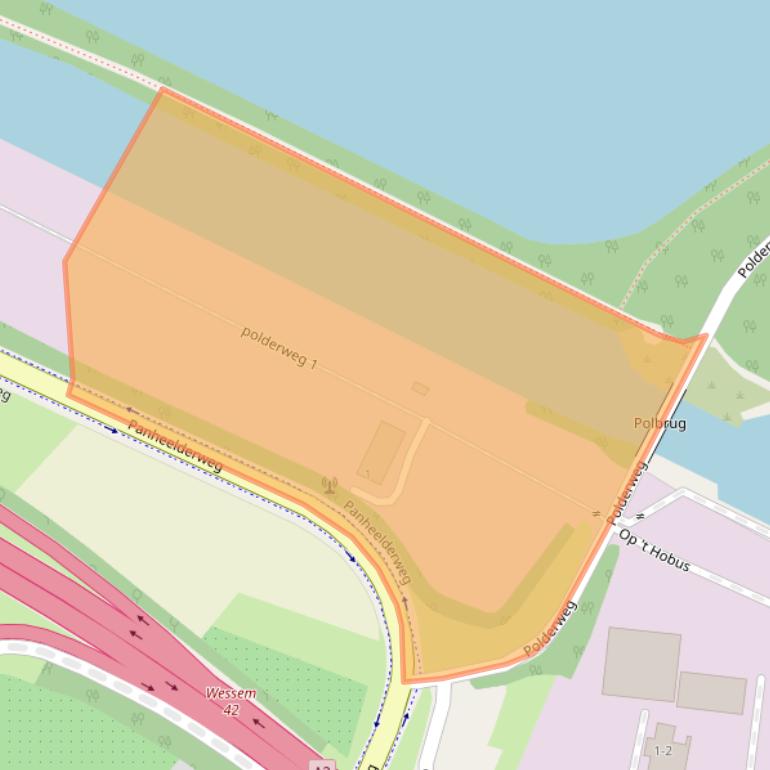 Kaart van postcodegebied 6019RG.