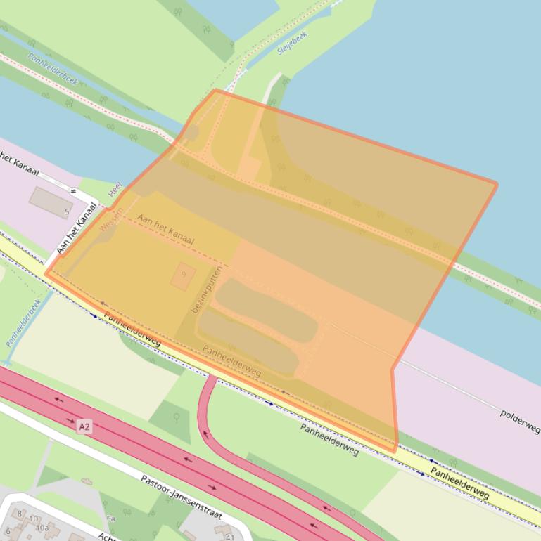 Kaart van postcodegebied 6019RH.