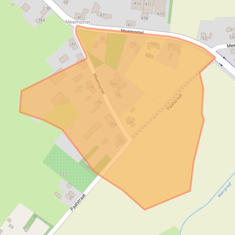 Kaart van postcodegebied 6021AG.